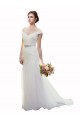 Shop Cap Sleeves Off the Shoulder Ruched Mermaid Tulle Beach Wedding Dress Ottawa