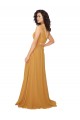 Shop Boho Chiffon Bridesmaid Dress with Tied Straps Ottawa