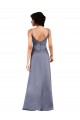Shop Full Length V-Neckline Formal Silky Satin Bridesmaid Dress / Prom Dress with Spaghetti Straps Ottawa