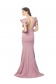 Shop Flutter Sleeves Low V-Back High Round Neck Formal Crepe Bridesmaid Dress / Prom Dress Ottawa
