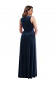 Shop Deep V-Neck Sleeveless Formal Velvet Maxi Bridesmaid Dress / Prom Dress with Pockets Ottawa